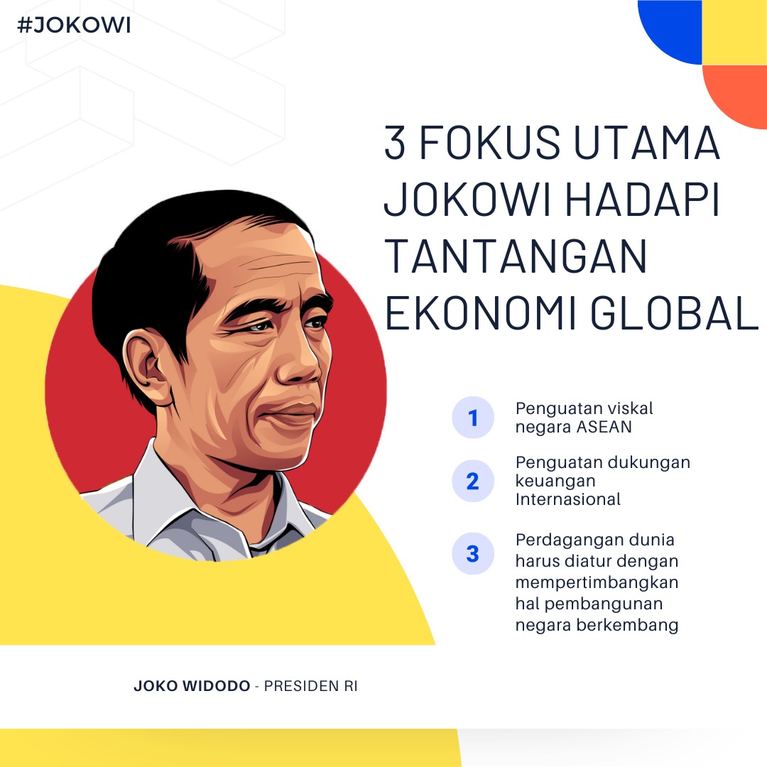 SarasLuki's tweet photo. 3 Fokus Utama Jok Hadapi Tantangan Ekonomi Global. 

#JokowiPresidenku
#PembangunanUntukRakyat
#PresidenJokowiHebat
#JokowiMembangunNegeri
#JokowiMajuBersamaIndonesia
#JokowiBapakInfrastruktur https://t.co/2l7d2CgizJ