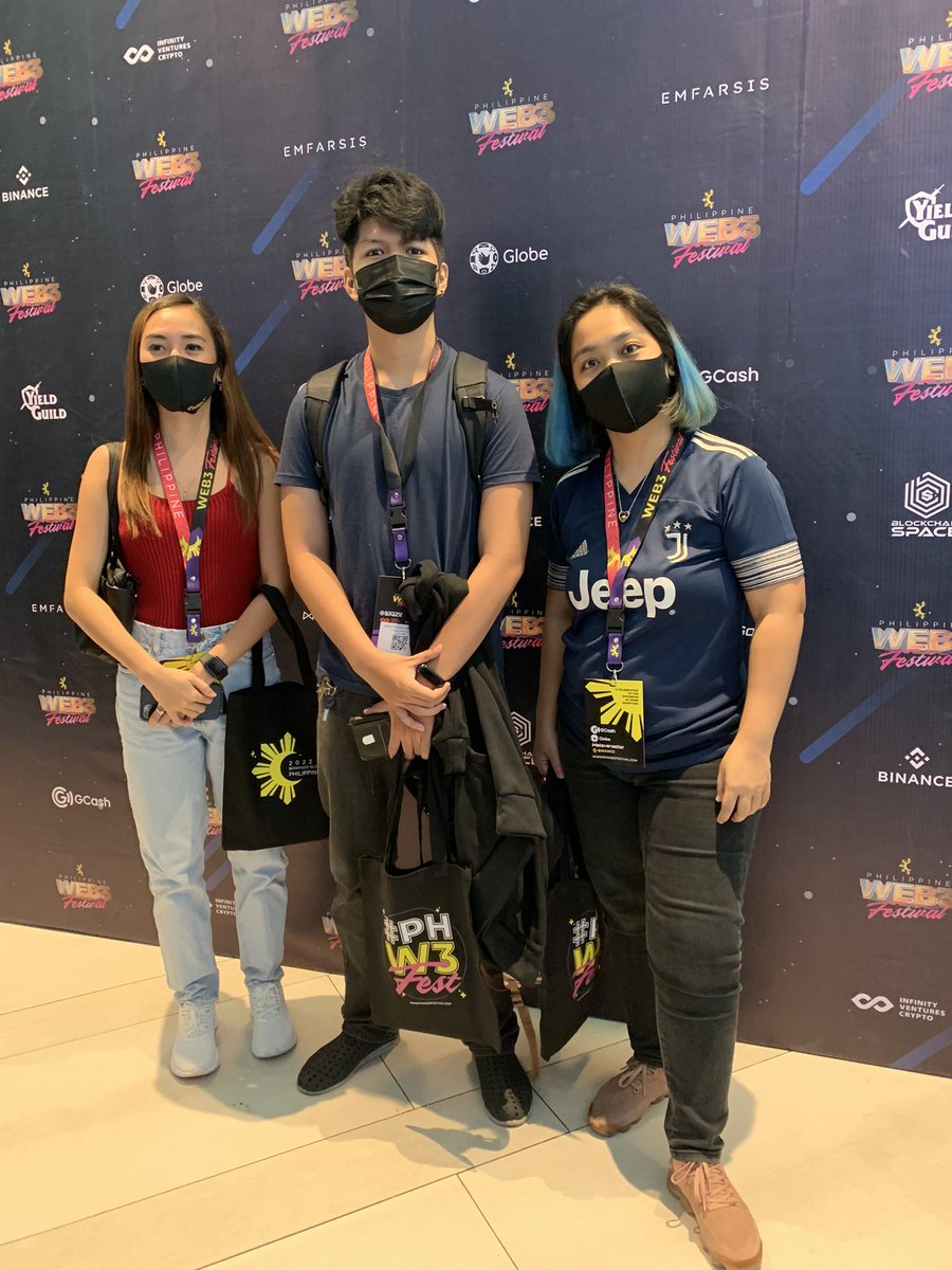 cryptayn's tweet image. At the PH Web3 Festival 
@Blockchain_SPC #blockchainspace