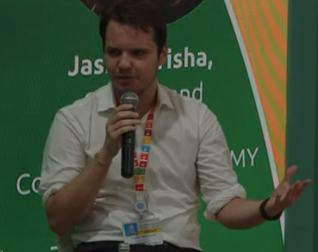 JRTransition's tweet photo. “Young people [in agriculture] really want to go out there and do something.” @thomaswesthoff of @IAAS_world talking @ #COP27 on creating a space where young people can exchange ideas, gain a mature understanding &amp; build capacity in their own local communities. https://t.co/yJnQkEFNkD
