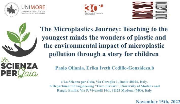 cedillo_iveth's tweet photo. Today ay #MICRO22 my husband @neveroli19 will present the results of our awareness activities on #microplastics pollution, focused on children. We have developed a story to teach children the environmental impacts of #plasticpollution https://t.co/hO95mZuwHS