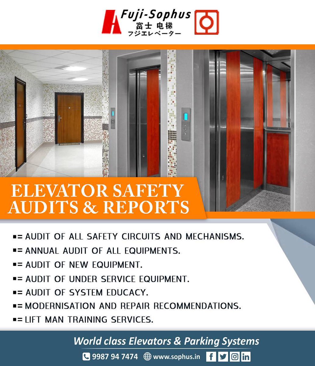 sophuselevators Our elevators are equipped with #advanced features for #safety and functionality. Visit our website: sophus.in
#Escalators #Elevators #Lift #Luxury #ThursdayThoughts