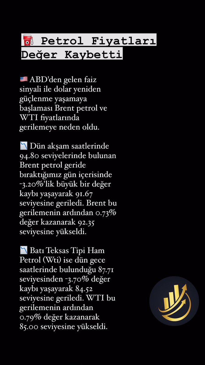 Petrol Fiyatları Değer Kaybetti
#BORSA #trading #TradingView
#FOREX #NASDAQ #us100  #DAX #GER30 #BRENT #XAUUSD #GBPUSD #bist100 #forextrading #forexsignals #ALTIN #DolarTL