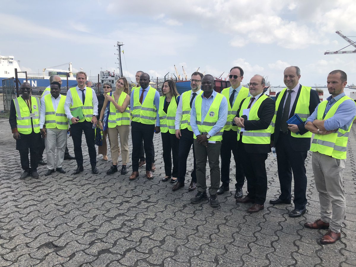 ALaferrere's tweet image. J1 de la mission #TeamEurope au Bénin 🇧🇯 avec @RiouxRemy et les DG d’@Enabel_Belgium et @LuxDev_HQ : discussions autour de l’initiative européenne #PortsDurables, signature d’un accord de coopération ambitieux &amp;amp; convention #MEF. L’Europe 🇪🇺 au service de @gouvbenin