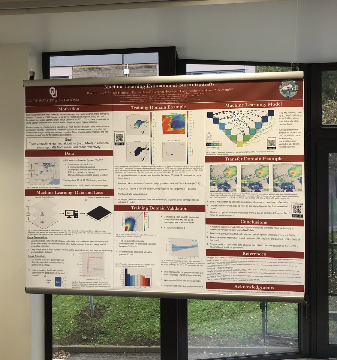 For the first time, I have been able to prepare all presentation formats for one research project (45 min sem, 12 min conf talk and now a poster). While it can be a pain to prepare all these formats, I am happy to see this work is such diverse formats 🙌🏻 #AIforEOWS #ml4esop