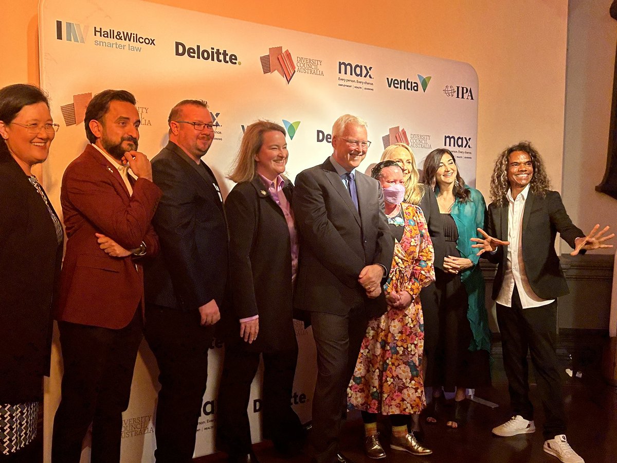 DivCouncilAus's tweet image. Fearless debaters along with Tony Jones - @MingYLong @LisaAnnese 

@SeanChoolburra @samishah @carlyfindlay @ZacCannell @Mary_Wooldridge @MAXsolutionsau Deborah Homewood 

#DCADebate #InclusionAtWorkWeek #GenderEquality