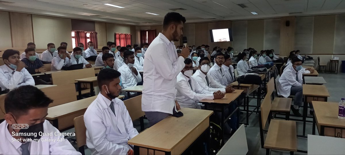 agtgovtmedical's tweet photo. New MBBS batch 2022-23 yr.
Day 1 glimpses of #Orientation_Program 1st year. https://t.co/w7V2hMEhSD