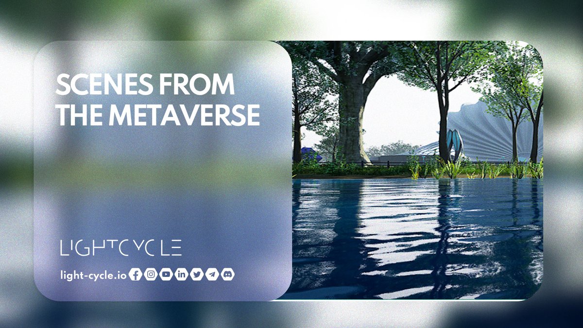 In the richly textured world of LightCycle, you'll find incredible 3D environments and landscapes, just like the real world.🤹‍♀️🪅🔥

Virtual reality is becoming part of our everyday lives. Step into the #metaverse with us.🤠🥰

#NFTs #Crypto #Web3