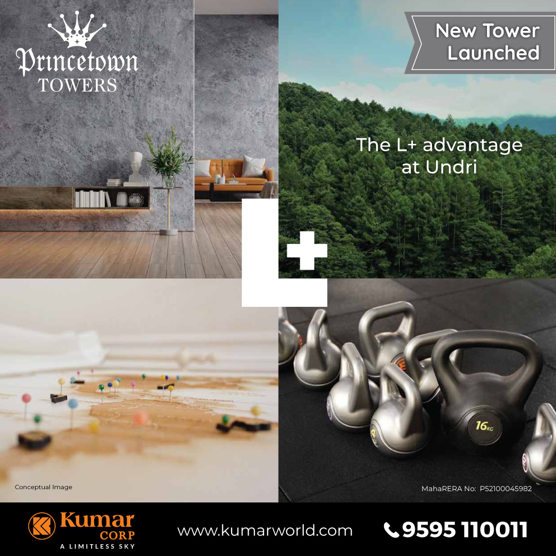 Kumarproperties's tweet photo. New Tower Launched!
Kumar Princetown Towers at Undri has launched a new tower with all the advantages that any project can ever provide.
Stay tuned to know more about L+ advantages!
.
.
.
.
#KumarCorp #KumarPrincetownTowers #Undri #2bhk #nibm #flatsforsale #KumarProperties https://t.co/0i1bdlfZtW