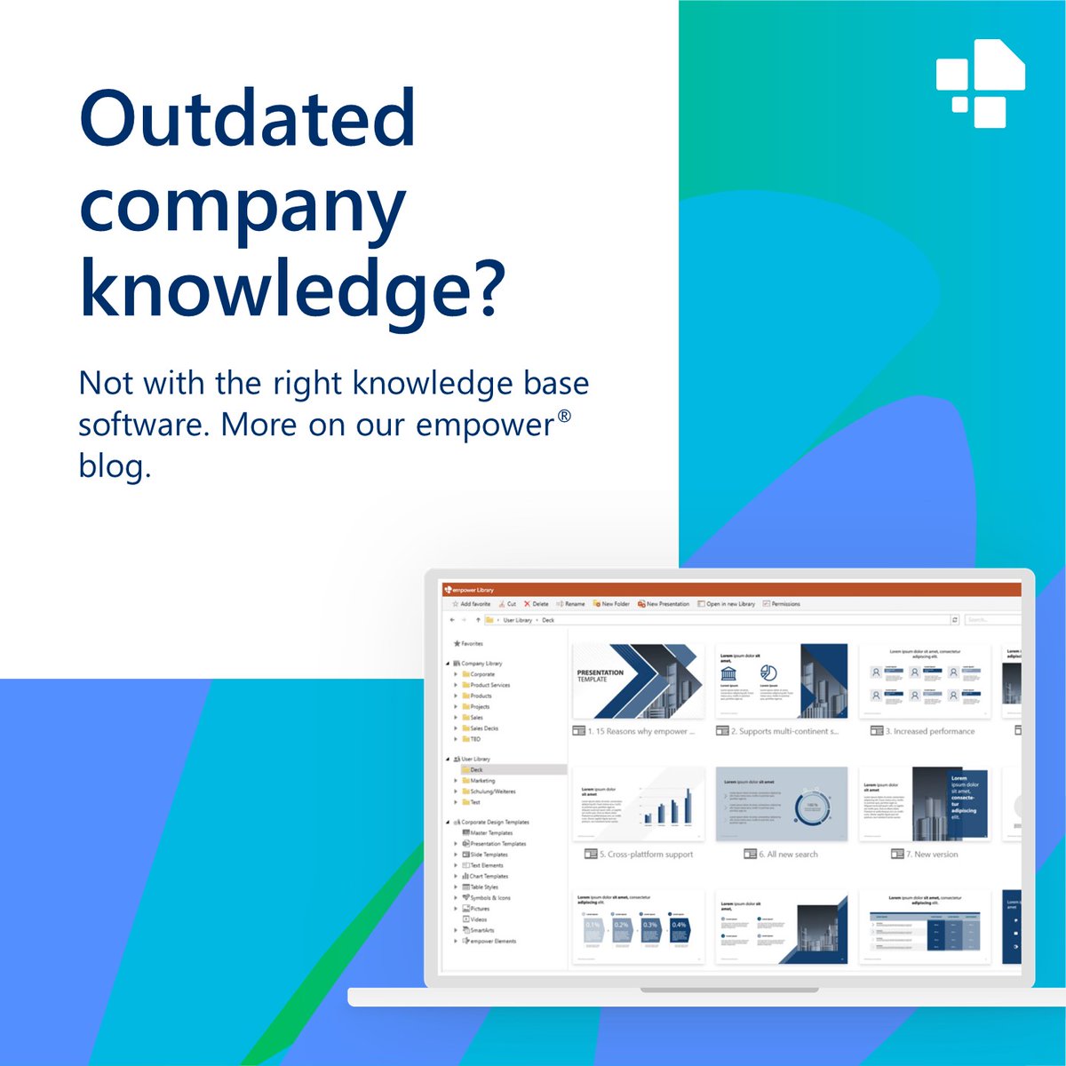 empower_suite's tweet photo. Your company has a wealth of knowledge, but you're struggling to make it available and keep it up to date? Knowledge base software makes it easy to manage and update organizational knowledge: https://t.co/pMQh3w9L0j 

#companyknowledge #knowledgebasesoftware #knowledgemanagement https://t.co/SouvASY4v1