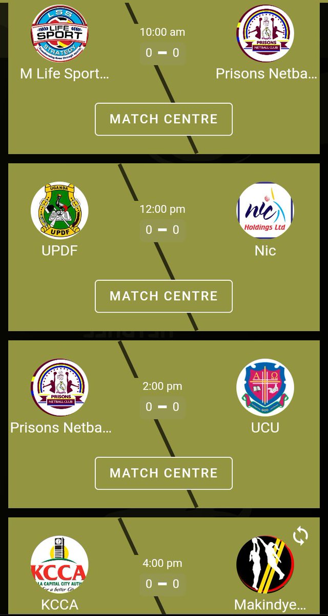 VBugerere's tweet photo. #WednesdayPlot
@netball_super returns on Wednesday at Kamwokya-TLC with four games on card, the big one looks to be that between @KCCANetballClub and @WeyonjeClub which is at 4PM
#UNSL #VOBUpdates
@kayiirajackson @MbugaSwaibu9 @UgandaNetball https://t.co/x67ee1faeD