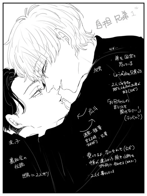 最強すぎる自担兄弟……… 