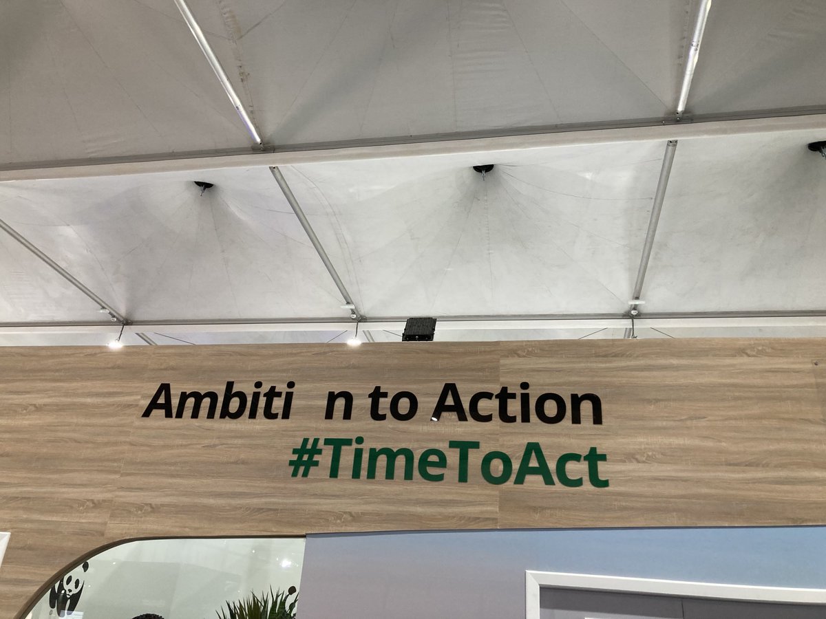 Experiencing gaps in the #ambition at #cop27. ⁦<a href="/climateWWF/">WWF Climate and Energy</a>⁩ ⁦<a href="/KlimaWWF/">Klima WWF</a>⁩