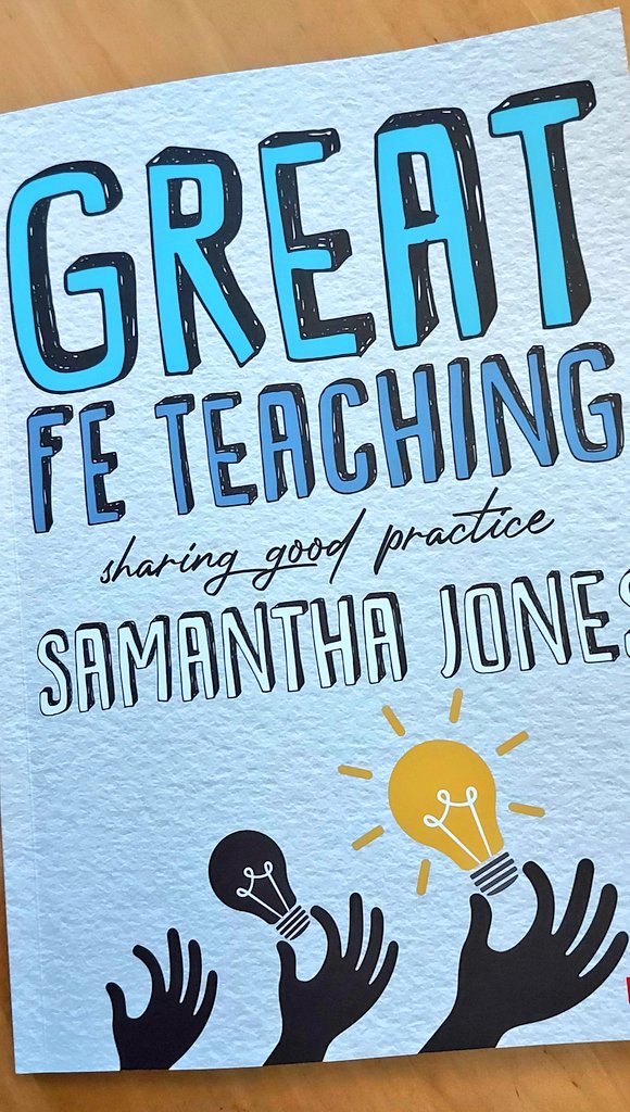 KMScattergood's tweet photo. It's entirely possible my postman thinks I'm stalking him... but it was worth it - look what arrived! π€©
Well done @GreatFETeaching - what an amazing book. FE practice shared by FE practitioners πβοΈ
#GreatFETeaching #ukfechat #RCGResearch @RCGResearch #FEResearchMeet #FESpeaks https://t.co/2FLmDTRgAl