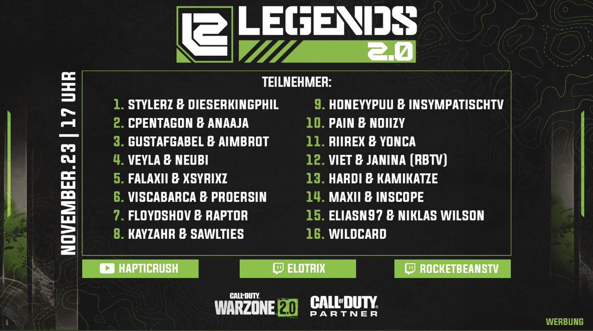 Würde da schon ganz gerne gewinnen ginge dies <a href="/STYLERZ97/">Chris</a>