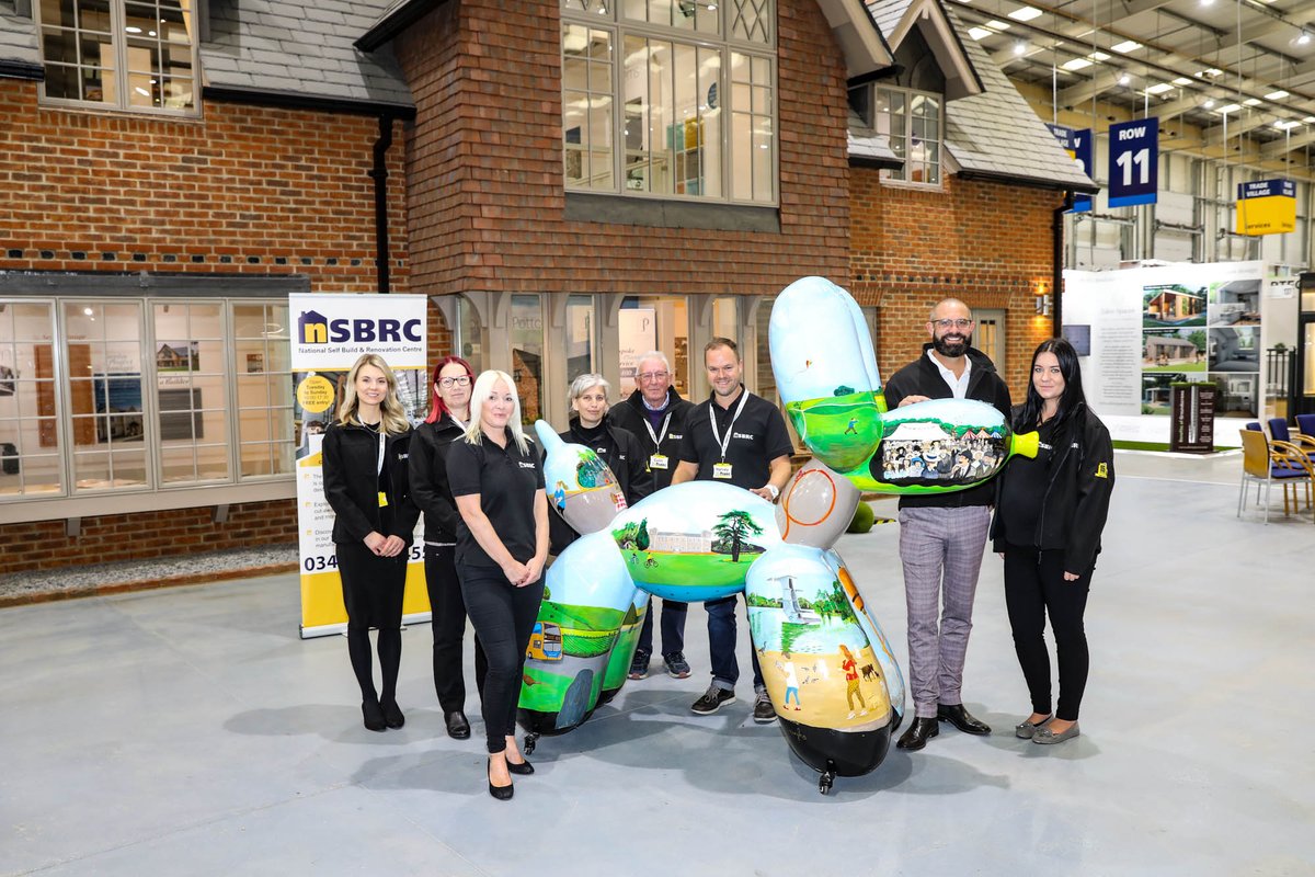 Pawsome news to set tails wagging! The National Self Build & Renovation Centre (NSBRC) has not only signed up to sponsor one of our giant-sized Swindogs but also offered to host two key sponsor events in 2023. Scamper over to bigdogarttrail.co.uk/sponsors to find out more🐾 #NSBRC