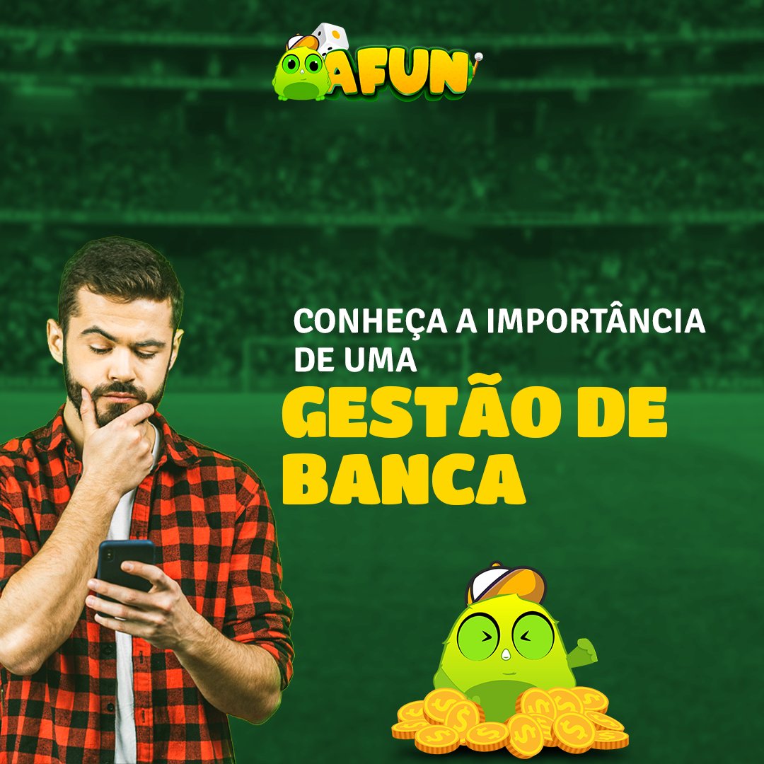 JogosAFun's tweet photo. A correta gestão de banca é uma estratégia que possibilita cada vez mais se tornar um jogador consistente e lucrativo.

Assim como em outros aspectos da vida, nas apostas em geral, também é necessário ter responsabilidade e educação financeira. https://t.co/3FJAVdeALQ