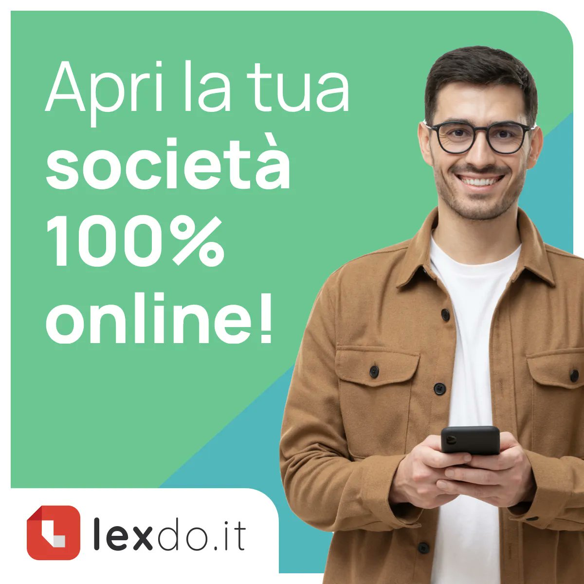 TeamLexDoIt's tweet photo. Aprire una società non è mai stato così semplice! Siamo il primo servizio in Italia che permette di costituire e gestire una società interamente online. Scopri di più:
 https://t.co/WYY6YabBC0 https://t.co/s8ofXTiPwQ