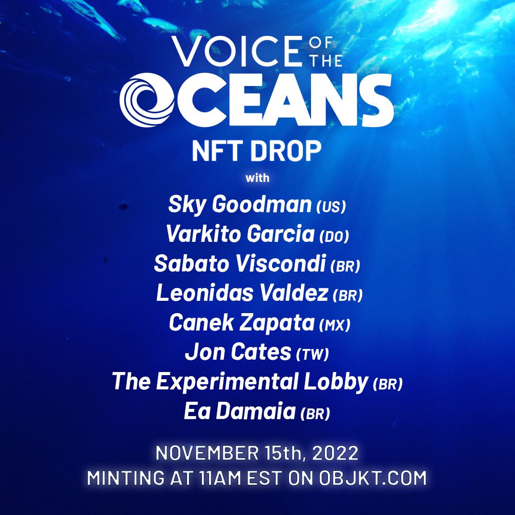🐬 Voice of the Oceans - NFT project is LIVE tweet media