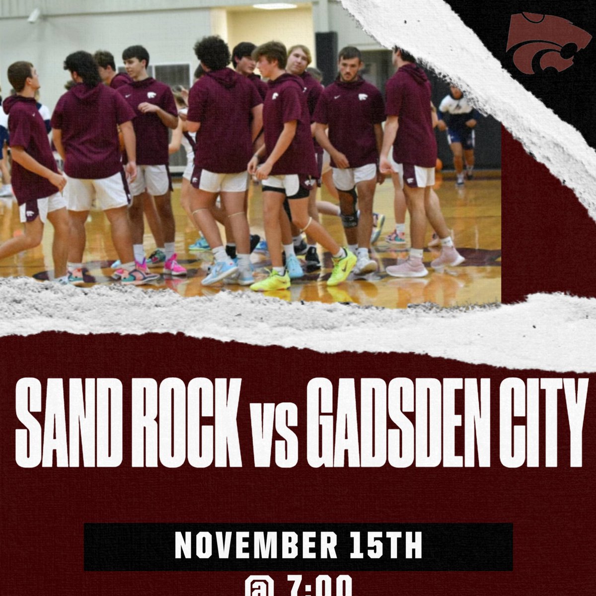 GAMEDAY!!! @ Sand Rock @ 7:00!!!