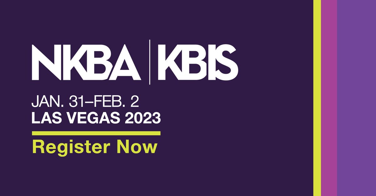 🛣️ All roads lead to @KBIS 2023, the biggest and most exciting kitchen and bath industry event of the year! Register to attend from Jan. 31-Feb. 2 in Las Vegas, Nevada: bit.ly/3SzAnoo #NKBAKBIS #KBIS2023