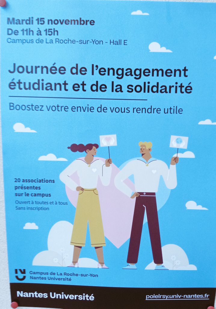 FrBenevolat85's tweet photo. Boostez votre envie de vous rendre utile https://t.co/rR1jkH56Tg