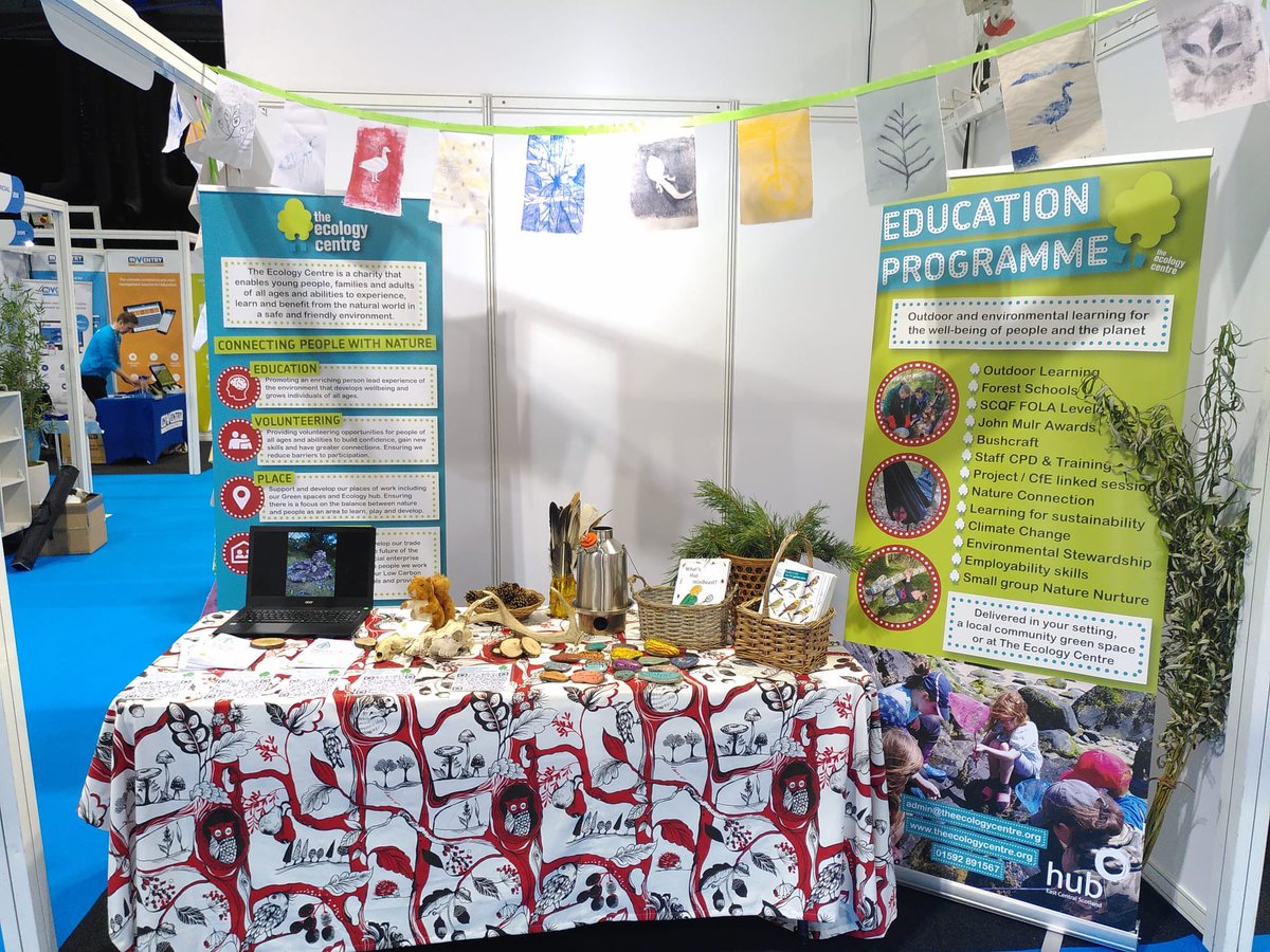 Thanks to support from <a href="/hubEastCentral/">hub East Central</a> we are exhibiting at Learning Places Scotland Conference in Glasgow 

Focusing our education programme and our wider community work. 🌱 

Why not pop along and say hi 👋 

#LPS22 #learningplacesscot22 #eduscotland
