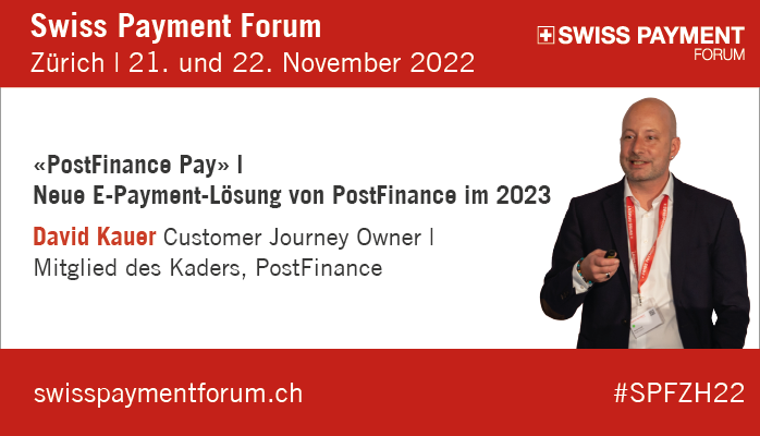 spfzh's tweet photo. Beim Swiss #Payment Forum weiht David Kauer uns in "PostFinance Pay" - Die neue E-Payment-Lösung von @PostFinance im 2023 ein!
Ich bin gespannt! Sie auch? Jetzt eines der letzten Tickets sichern:
https://t.co/zhH6jlt5ri! #SPFZH22 https://t.co/HbWAyXNov4