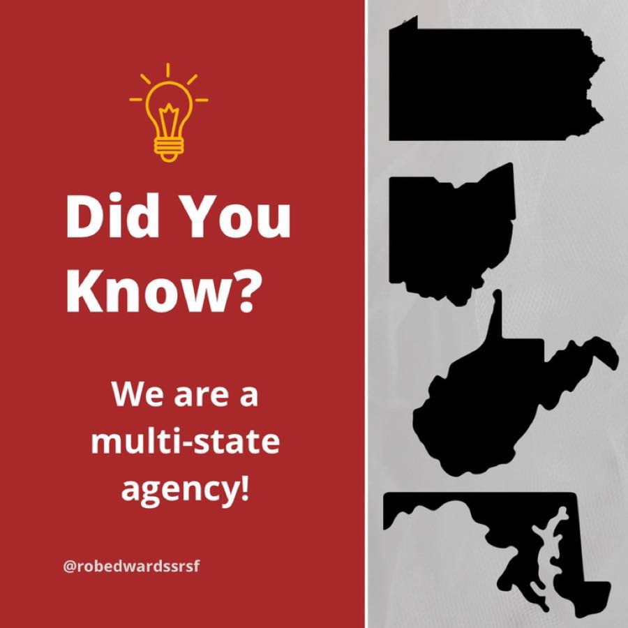 robedwardssrsf's tweet image. #DidYouKnow that our office doesn't only have customers in Pennsylvania? We are also licensed and serve customers in our neighboring states: Ohio, West Virginia, and Maryland!!