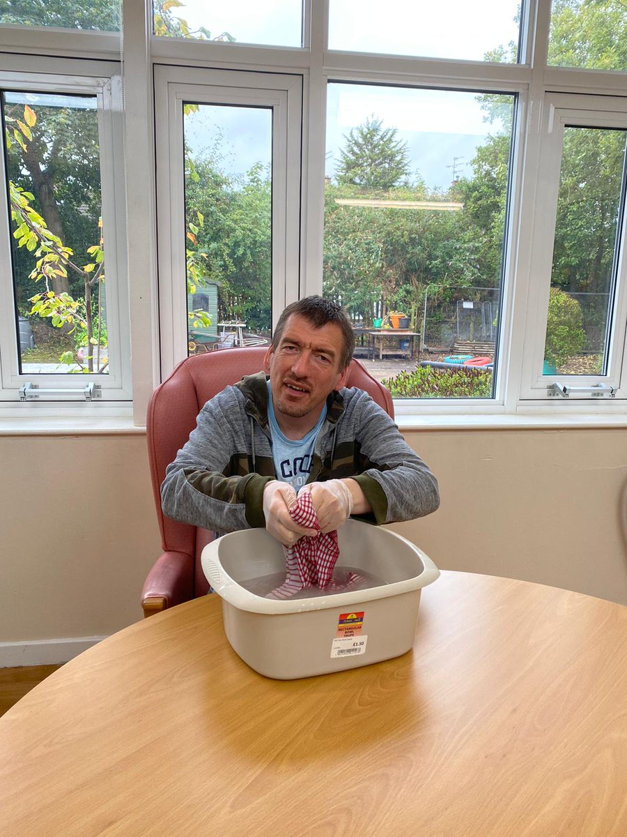 WirralE's tweet photo. Our staff work with people we support to build  life skills . These small steps help to #BuildIndependence and #ImproveConfidence

#WirralEvolutions #EnrichingLives #DevelopingIndividuals #OneLifeLetsLiveIt #Wirral https://t.co/DyU7oftrRN