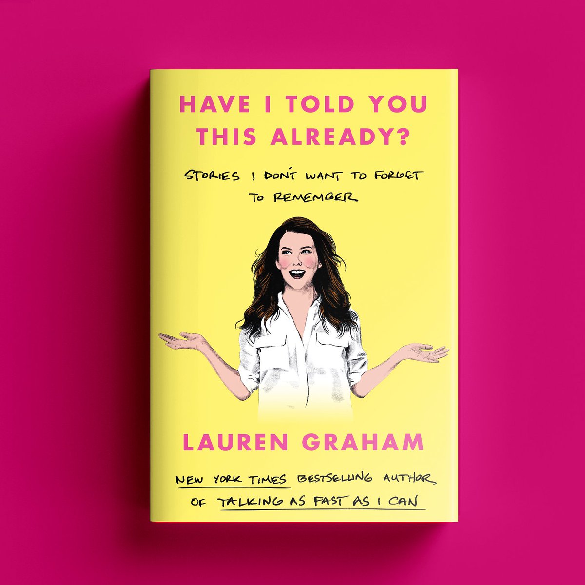 LittleBrownUK's tweet photo. Gilmore Girls fans get ready!🍁

We’re so thrilled that @thelaurengraham’s wildly entertaining essay collection is OUT NOW🎉

HAVE I TOLD YOU THIS ALREADY? is a candid, insightful, and wildly entertaining essay collection🔗https://t.co/8lzmnmLvMq https://t.co/wowXVBUPdG