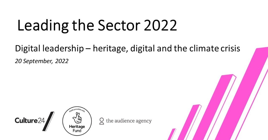 Did you miss the last Digital Leadership webinar hosted by <a href="/Culture24/">Culture24</a>?

Their brilliant speakers <a href="/bridgetmck/">Bridget McKernan</a>, <a href="/ruchirlives/">Ruchir Shah</a> &amp; <a href="/eire_claire/">Claire Buckley</a> discussed digital leadership in relation to environmental issues. 

You can watch it on their YouTube channel here >>
youtube.com/watch?v=675ACC…