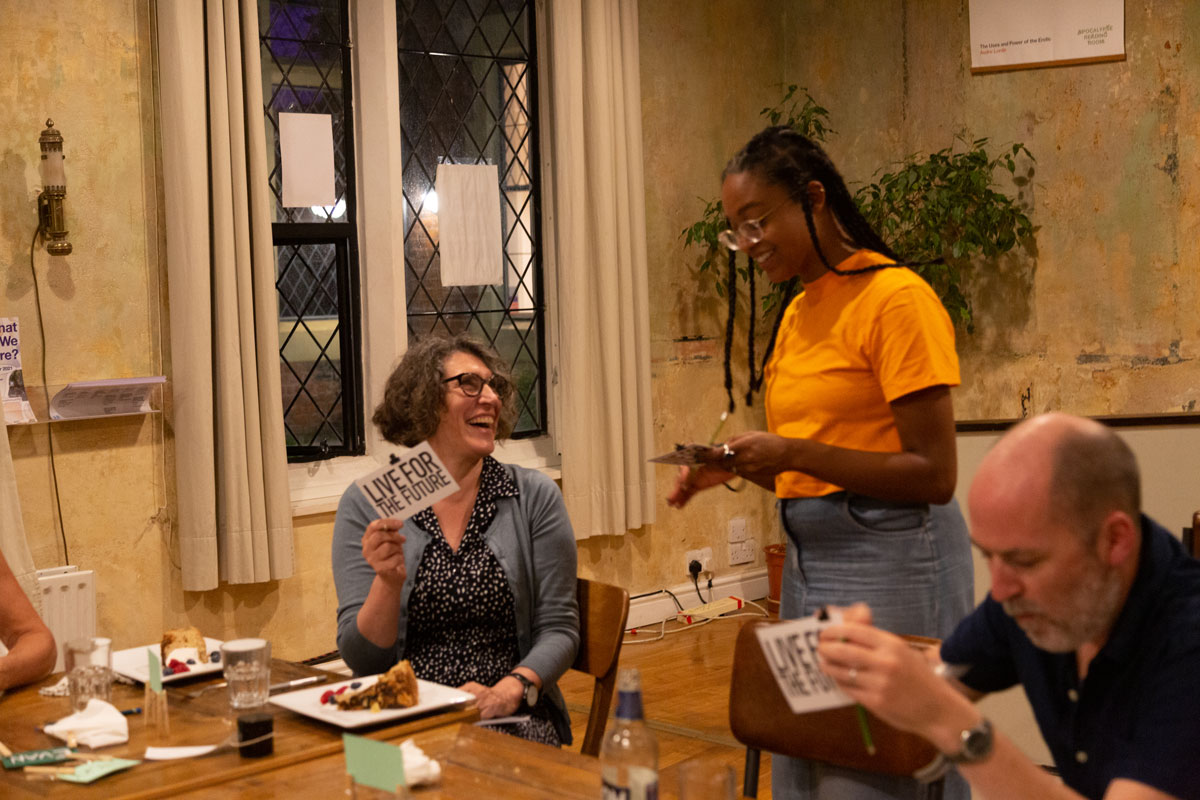 You're invited to a potluck at Toynbee Studios!  

Over food, conversation and toasts, we will explore the politics and importance of Rest &amp; Slowness.  

Co-hosted by <a href="/MalaikaEliza/">Dr Malaika Cunningham</a> and <a href="/HiLuncheonette/">Luncheonette</a> for #SayYesToWhoOrWhatTurnsUp 

Free, booking required: artsadmin.co.uk/events/rest-an…