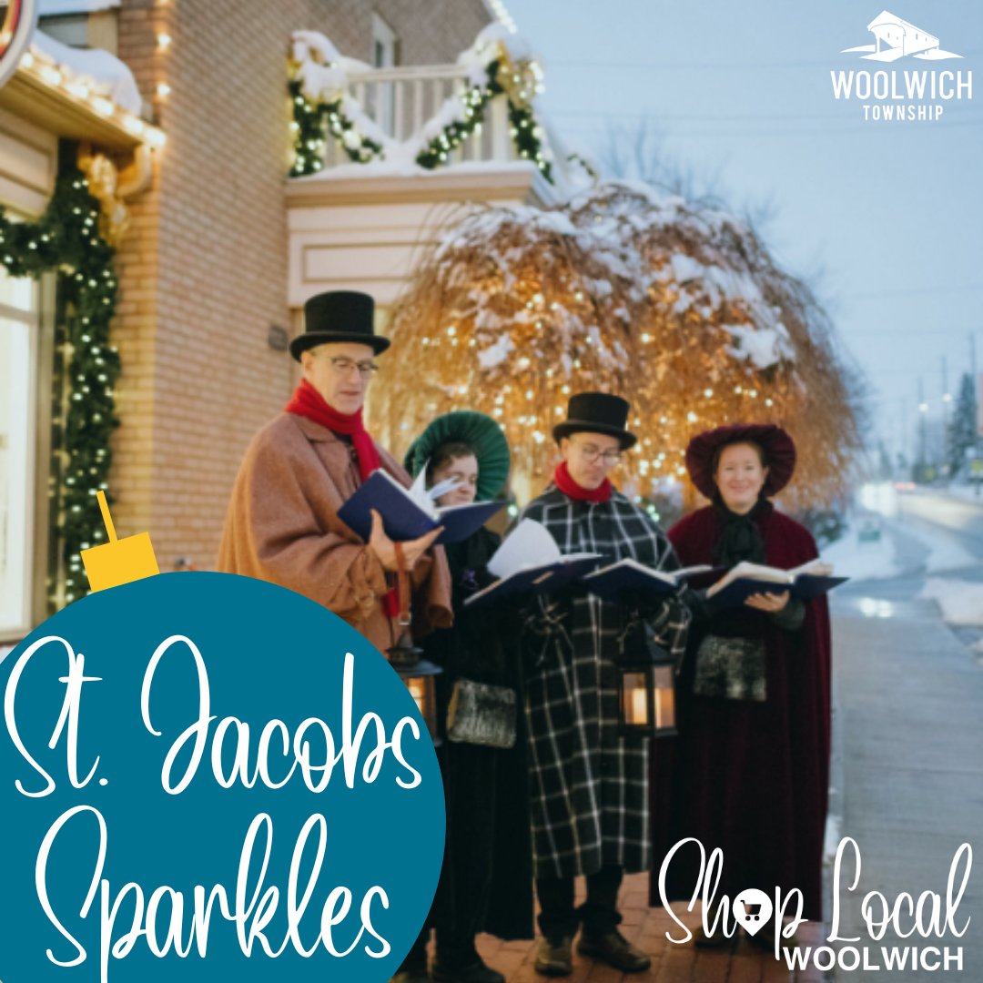 Woolwichupdates's tweet photo. St. Jacobs Sparkles is back this season from November 17- 20 and 24-27

Enjoy a holiday shopping experience with twinkling lights, carolers, activities and much more! 

For more information, visit https://t.co/faElhSSIde https://t.co/MKQrwO2KyW