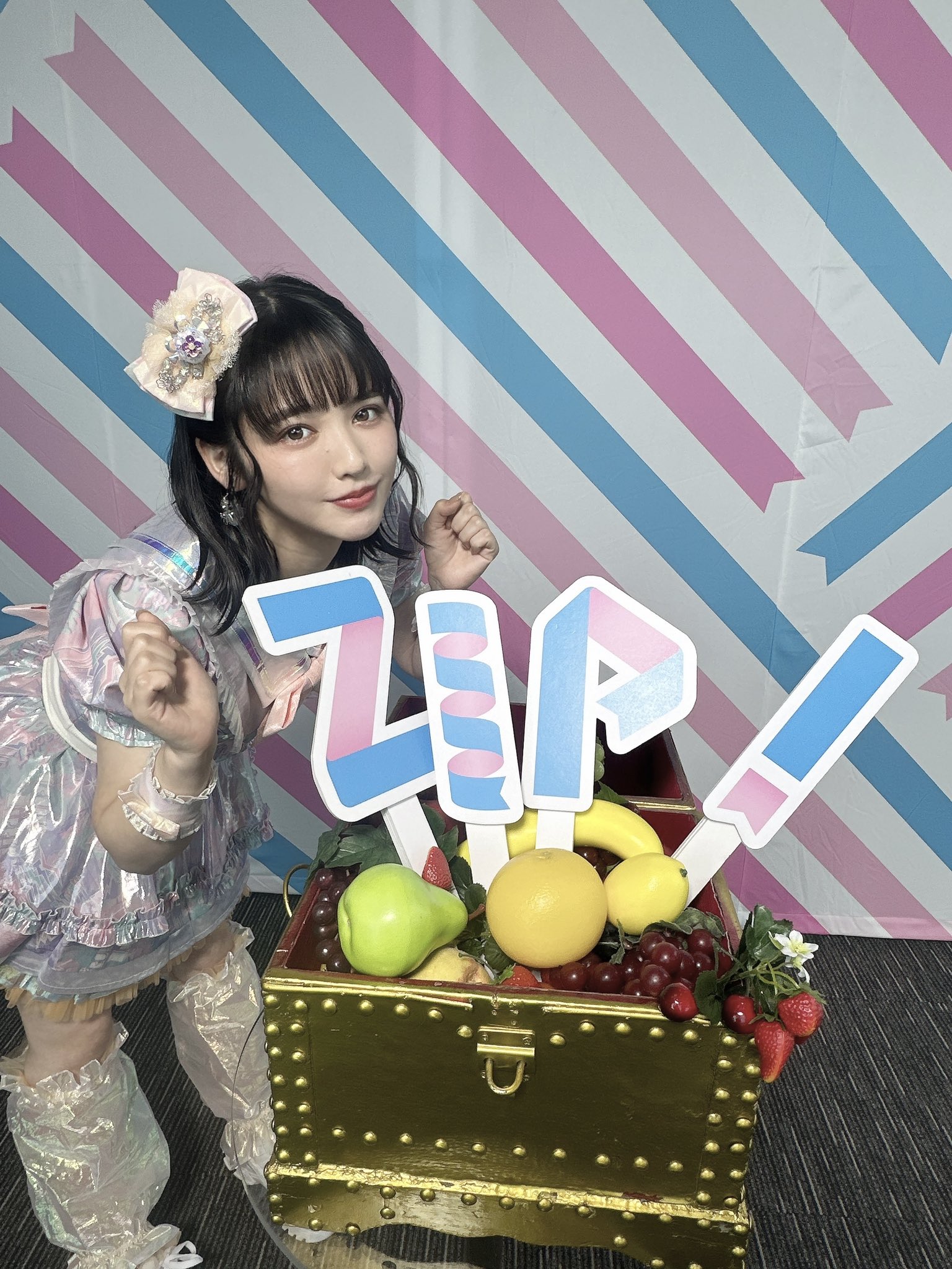 鎮西寿々歌(FRUITS ZIPPER) on X: 