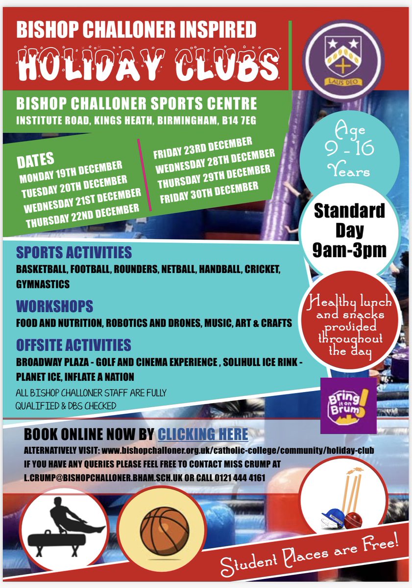 PrimaryTolkien's tweet photo. Free Christmas Holiday Camp for 9-16year olds. Please refer to details below on how you can sign up. https://t.co/VCSKL9E9xy 🎅🏻 ⛹️🧶😃 https://t.co/SZHxvUyWx5