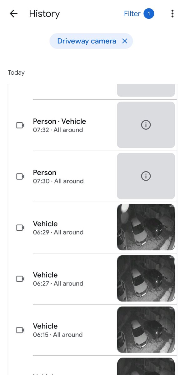 piggineck's tweet photo. @madebygoogle Currently the last one visible is 6.29am today https://t.co/BeQfzyp2Oe