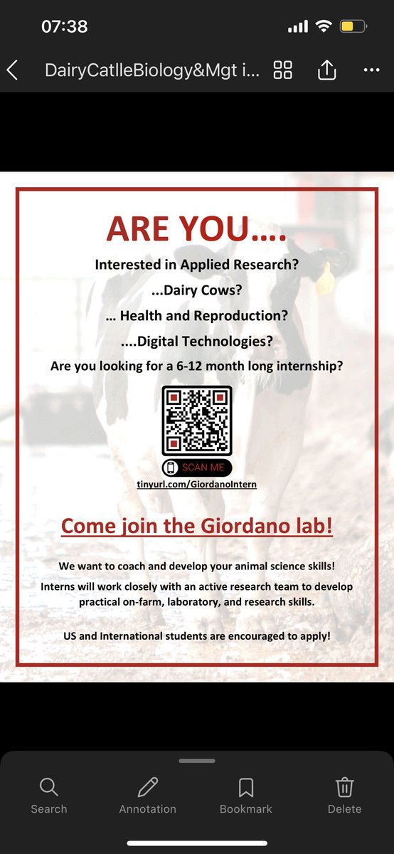 CornellDairyLab's tweet photo. We are looking for interns!  We want to coach and develop your animal science skills! Interns will work closely with an active research team to develop
practical on-farm, lab, and research skills.
US and International students are encouraged to apply https://t.co/20MWUSFpLr https://t.co/0JZu6yTq7E