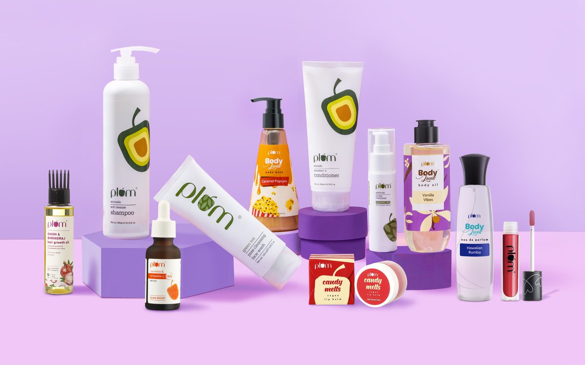 PlumMaldives's tweet photo. Meet Plum Goodness - India’s 1st 100% Vegan beauty brand now in Maldives 🇲🇻 With nature-derived ingredients and science-backed actives, we at Plum deliver products that you TRULY deserve in skincare, haircare, bodycare and makeup💜Watch out for tutorials, routines and more.🥰 https://t.co/8ALpQhxD1q