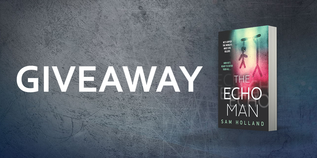 🚨GIVEAWAY!🚨
Win 1 of 5 signed pbacks of my thriller THE ECHO MAN, out in paperback next week!
To enter:
🔪RT
🩸Follow me
🚔Tag a friend.
Closes midday Monday. (UK only.) Winners picked at random.
#giveaway #competition #win #bookgiveaway  #bookbloggers #prizes #freebieFriday