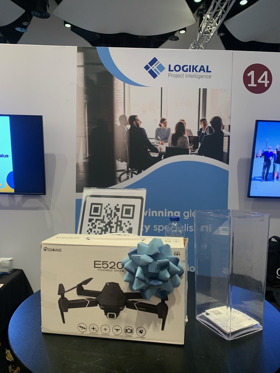 LogikalProjects's tweet image. Would you like the chance to win a drone? Lucky stand 13 is where we are. It's as simple as dropping your business card in the draw, good luck!