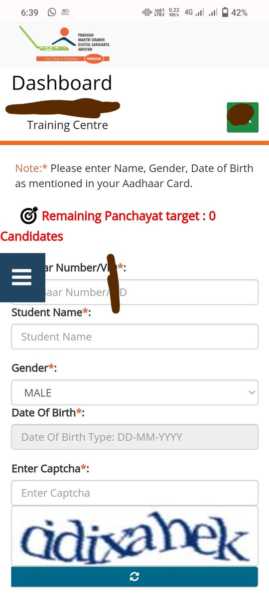 kgaurav841's tweet photo. @PMGDISHA My target going to be zero why? https://t.co/oCOutDLVm7