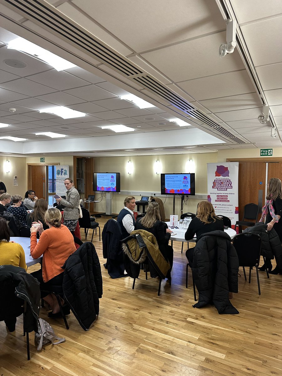 We’ve had some great feedback from the early help training held this morning. There are spaces remaining on the course next week, December and January. To book your place email mars@northlincs.gov.uk