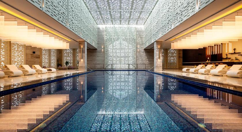 lnstantFoot's tweet photo. Quelques images du camp de base très luxueux de l'équipe de France au Qatar ! 🇫🇷🇶🇦 

Selon la majorité des sélections présentes sur place, c'est "la France qui a le meilleur" ! 😍

Les Bleus dormiront à l'Hôtel "Al Messila - Resort and Spa". https://t.co/KajeuXavi9
