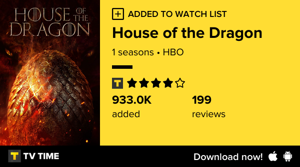 williamwmj's tweet photo. I've just started following House of the Dragon https://t.co/9JUpauk9yc #tvtime https://t.co/dKciPMlZiA