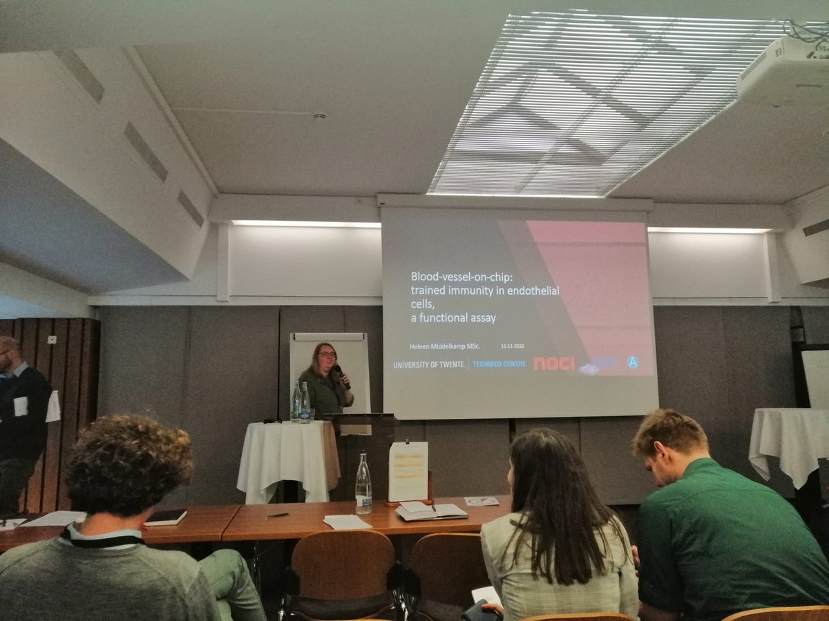 hhtmiddelkamp's tweet photo. Pitched my poster for the #nanobiotech conference this afternoon. Fun to promote your poster and research before the actual poster session 🤗
@NBTmontreux #noci @nociorganonchip #organonchip https://t.co/ktCUrjsVkw