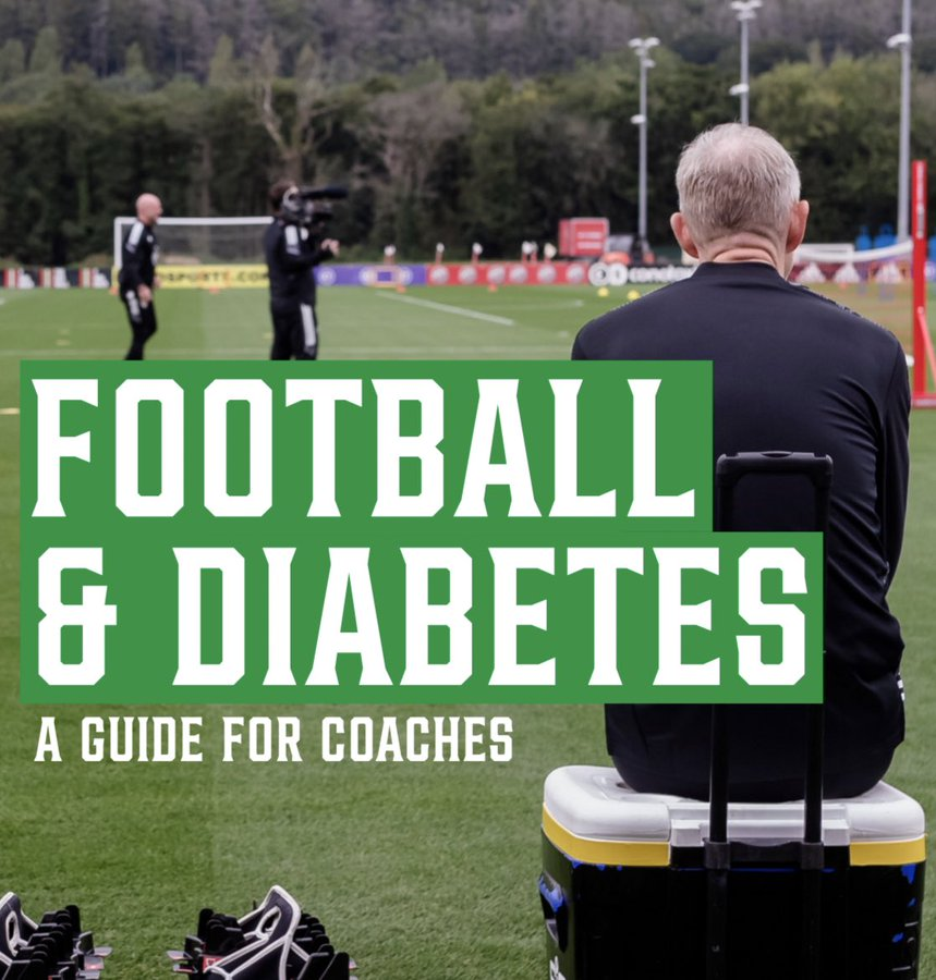 As  #WorldCup22 kicks off today, we want to share this guide for coaches with an introduction to diabetes, its symptoms and how someone with diabetes can be supported in football.⚽️🏆
From the Football Association of Wales <a href="/FAWales/">FA WALES</a>   in conjunction with us @JDRF  &amp;  <a href="/TDFCdiabetes/">Diabetes Football</a>