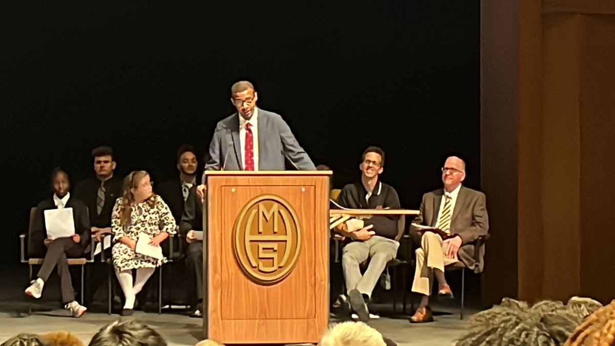 miltonhershey's tweet photo. On Monday, Nov. 7, Milton Hershey School held the Founders Day Assembly. It included performances by New Horizons, student speakers, and remarks by President Pete Gurt ’85 and @CHSEarlyLearn Executive Director Senate Alexander ’06. https://t.co/s8XPgWbsgP #MHSFoundersWeek https://t.co/YJ22g7zQ7P