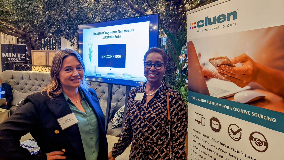 Great to catch-up with Heidi Braun from <a href="/CluenEncore/">CluenEncore</a> at our London Conference. 

Cluen is a long time AESC supporter. Be sure to check them out!

#WeAreAESC
