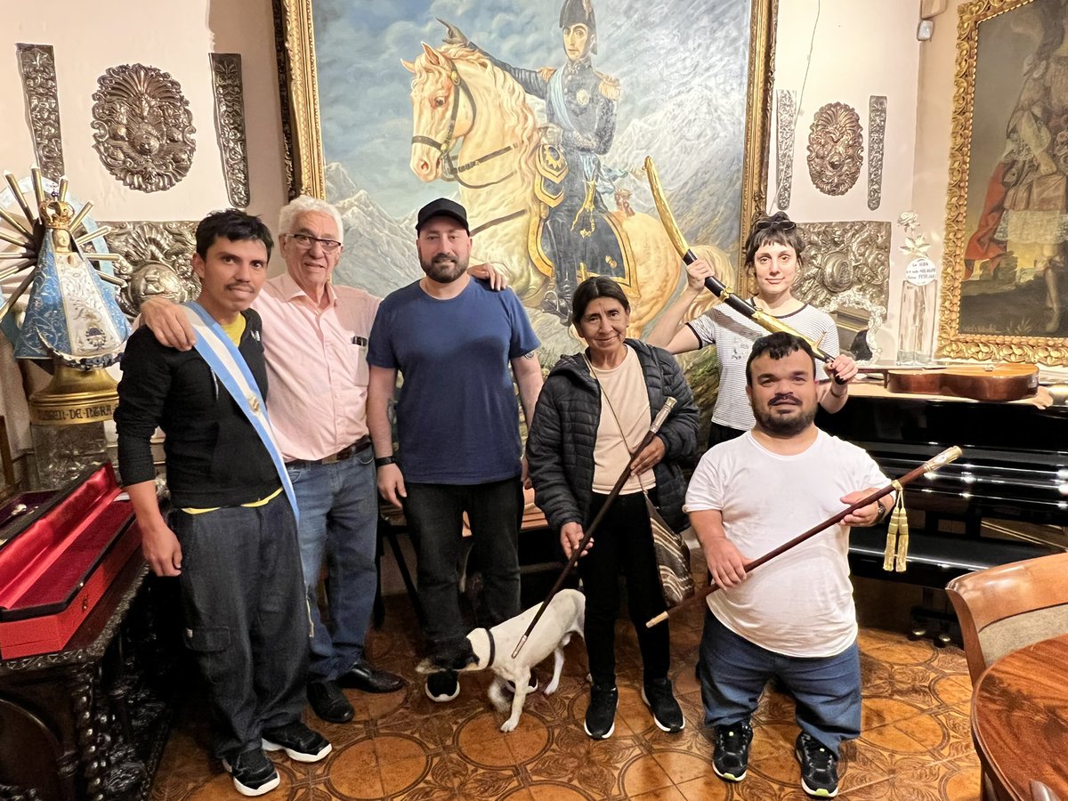 De regreso en la casa Museo del maestro <a href="/jcpallarols/">Juan C. Pallarols</a> que participó como invitado de honor de la muestra Tesoros del Gran Chaco que se expuso en el Carrousel del Louvre en París, Francia.