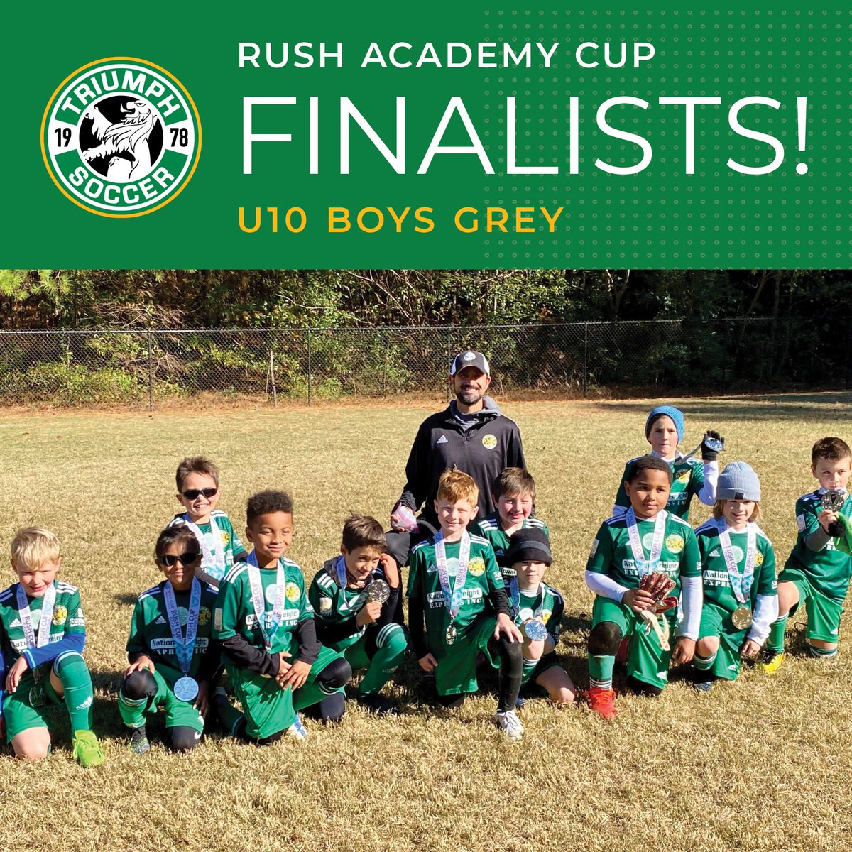 TYSAsoccer's tweet photo. Congratulations to our U10 boys white, U10 boys grey and U12 boys mountain teams. All were champions or finalists this past weekend at the Rush Academy Cup! https://t.co/AzTmWpBMkU